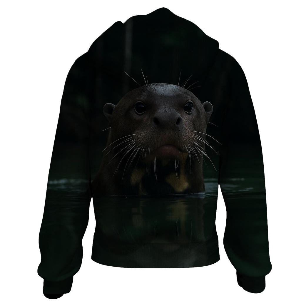 Oxbow Surface Check Giant Otter hoodies fashion