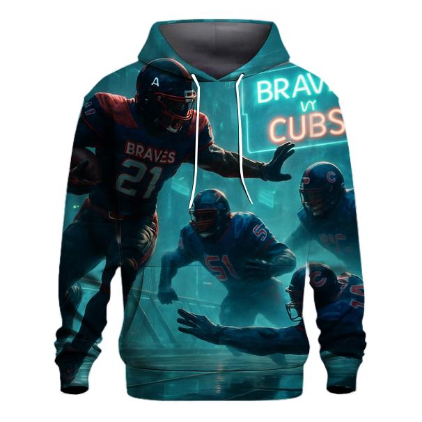 Skybridge Scrimmage Braves Versus Cubs heavyweight hoodies