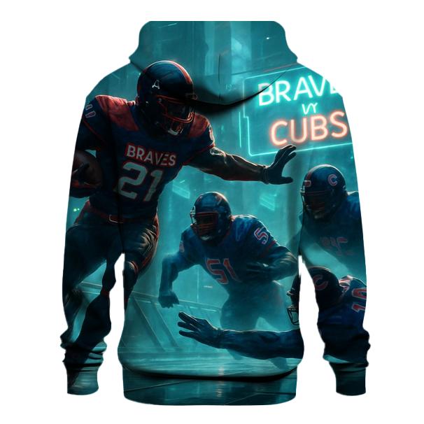 Skybridge Scrimmage Braves Versus Cubs heavyweight hoodies