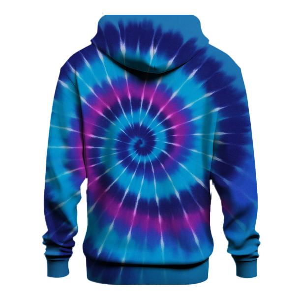 Nebula Spiral Overdye Whirlpool heavyweight hoodies