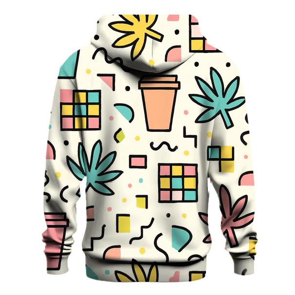 Miami Mall Food Court Memphis lightweight hoodies