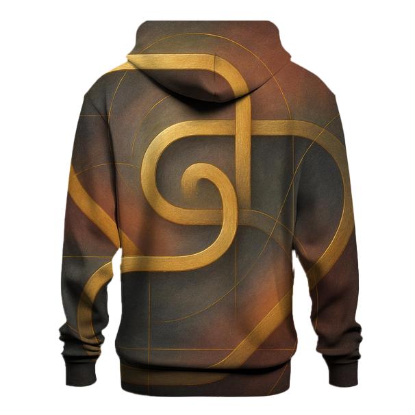 Golden Thread Labyrinth hoodies fashion