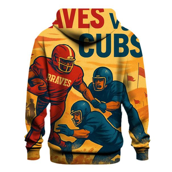 Desert Drumline Kickoff Braves Versus Cubs printed hoodies