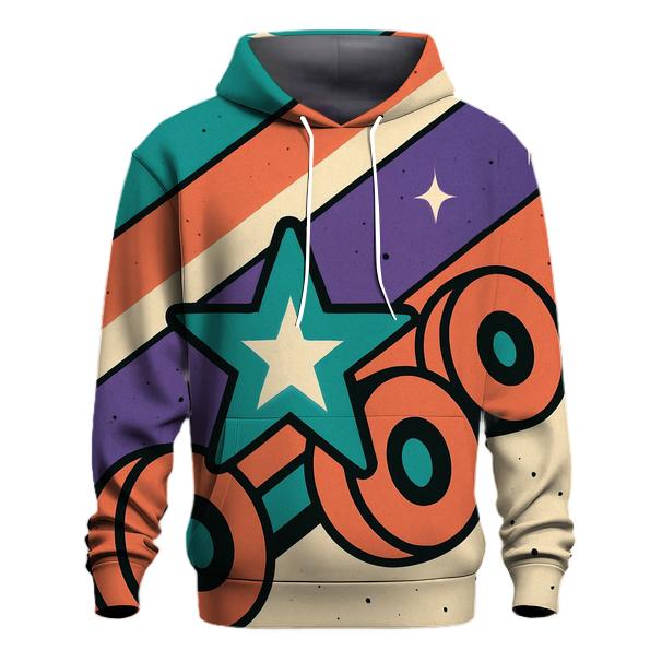Roller Rink Starburst Stripes hoodies fashion