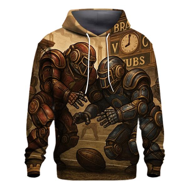 Clockwork Stadium Braves Versus Cubs heavyweight hoodies