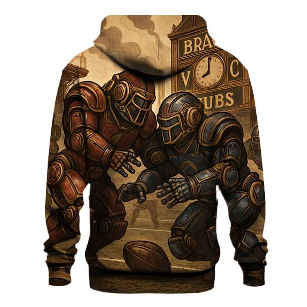Clockwork Stadium Braves Versus Cubs heavyweight hoodies