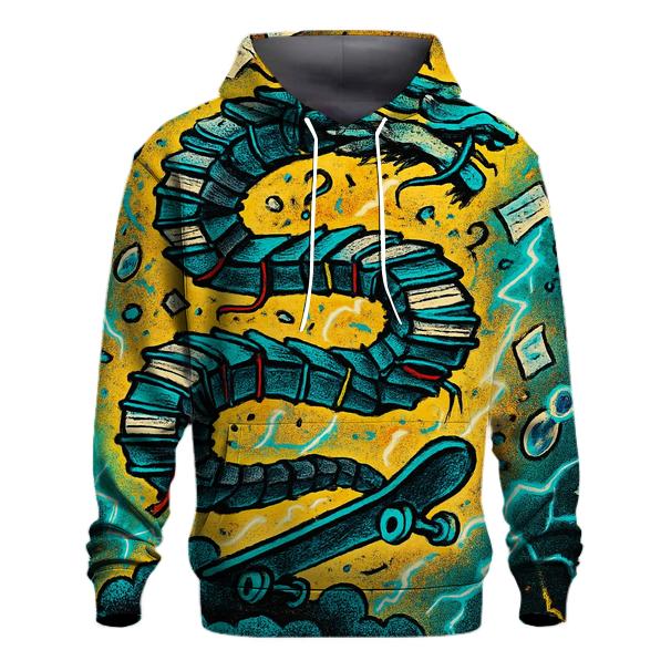 Thunder Library Skate Serpent hoodies fashion
