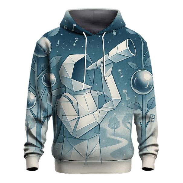 Origami Astronaut In A Mirror Orchard hoodie trends