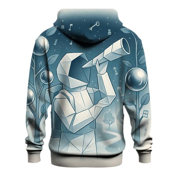 Origami Astronaut In A Mirror Orchard hoodie trends
