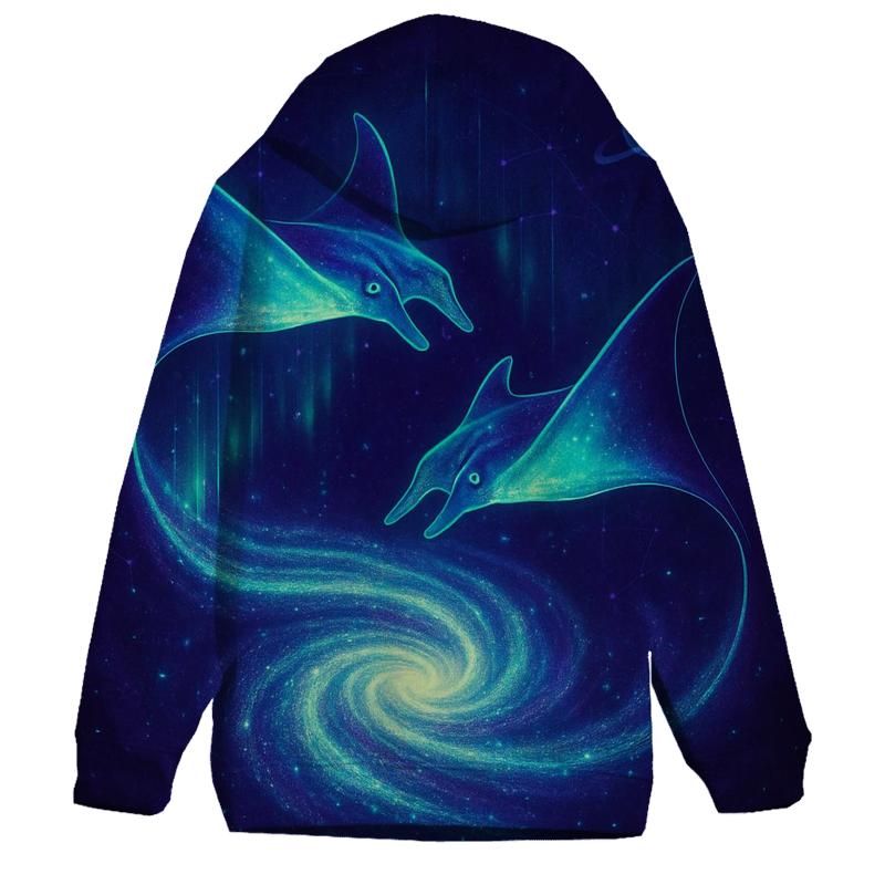 Aurora Loom Of The Spiral Weavers printed hoodies