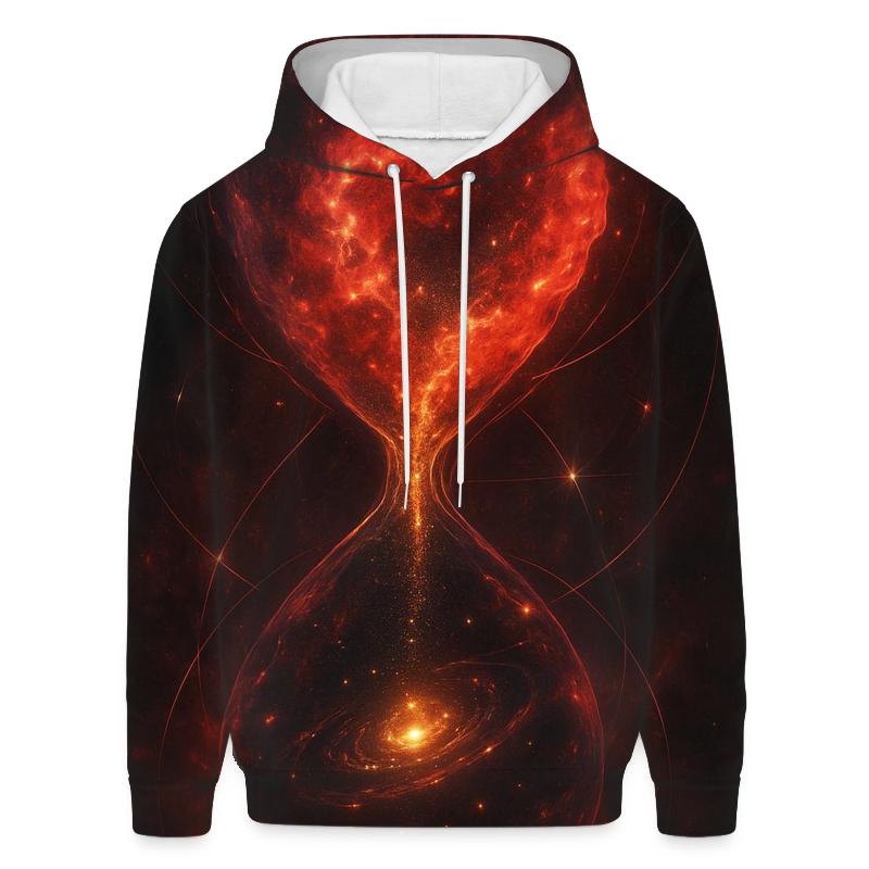 Time Dilation Hourglass Nebula heavyweight hoodies