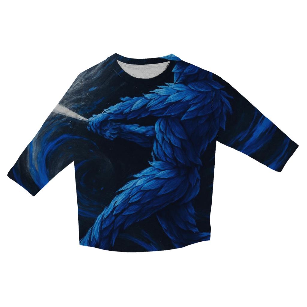Feather Vortex With Blue Jays Velocity stylish quarter sleeve tops