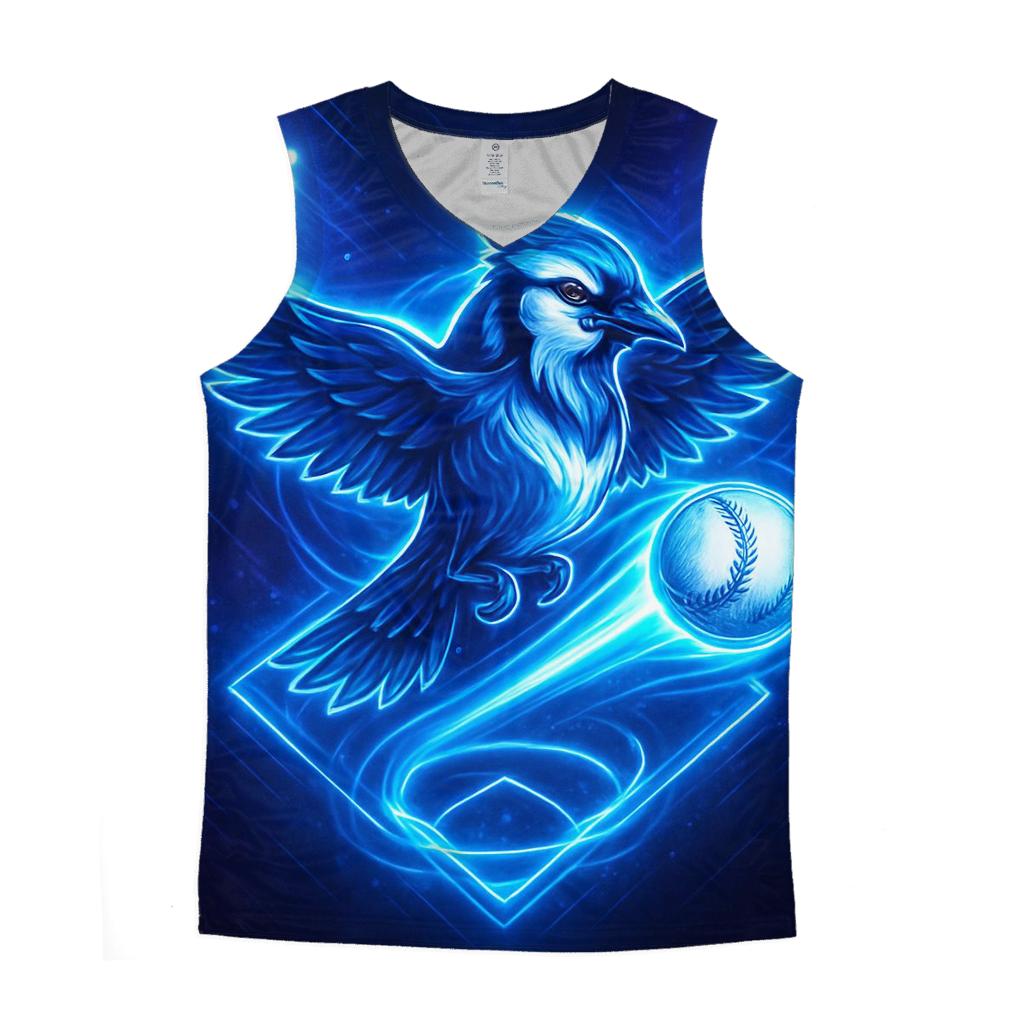 Blue Jays Aurora Diamond Surge designer workout tanks