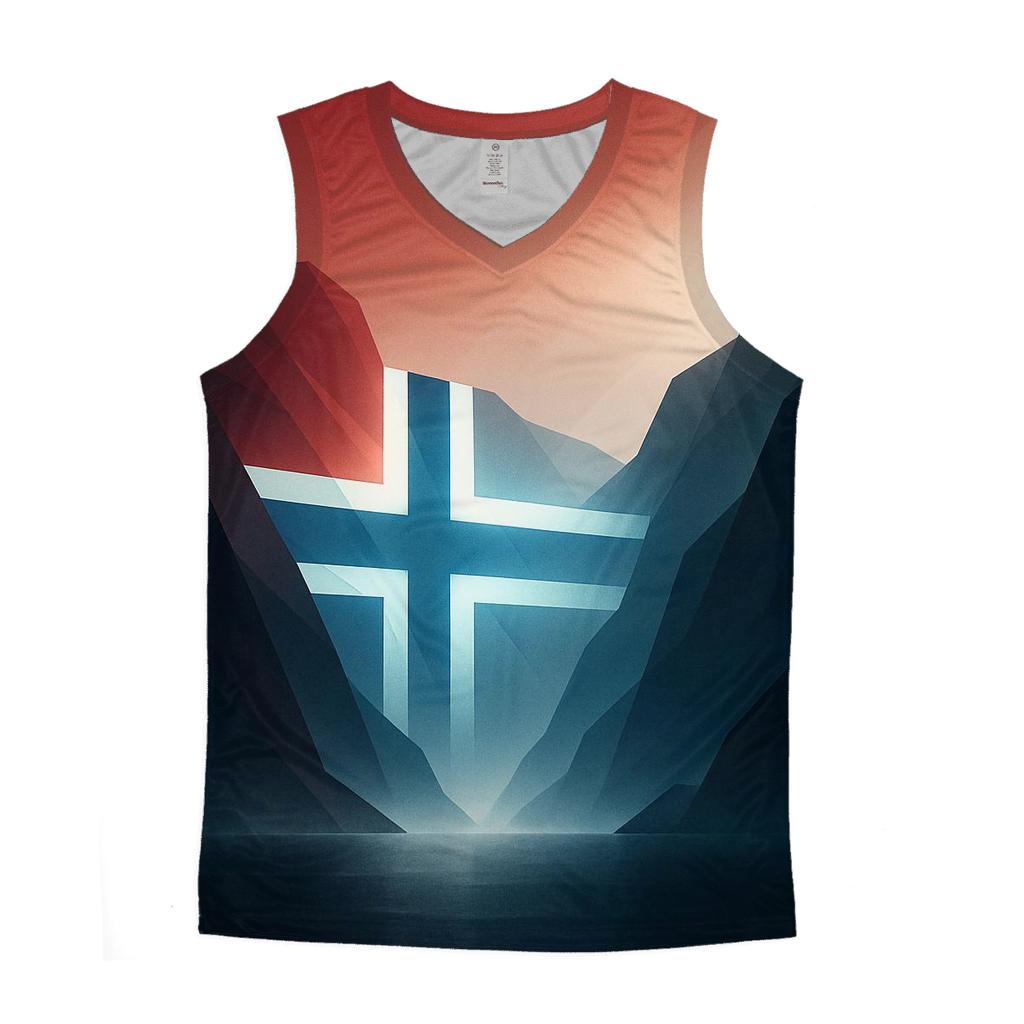 Norway Fjord Crosslight casual summer tank tops