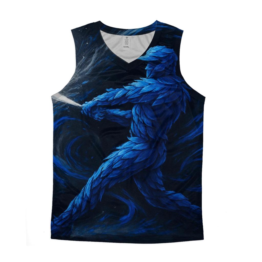 Feather Vortex With Blue Jays Velocity designer workout tanks
