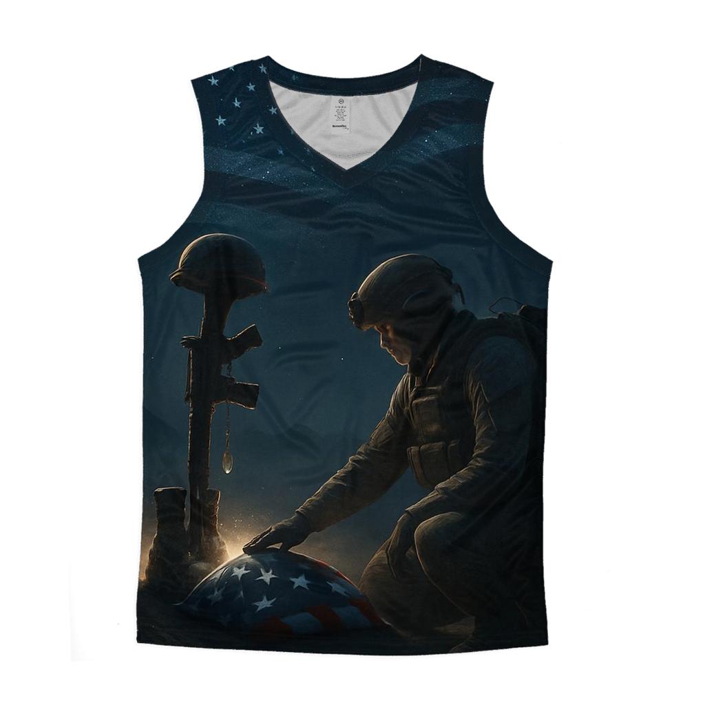 Desert Vigil Under The Stars custom tank tops