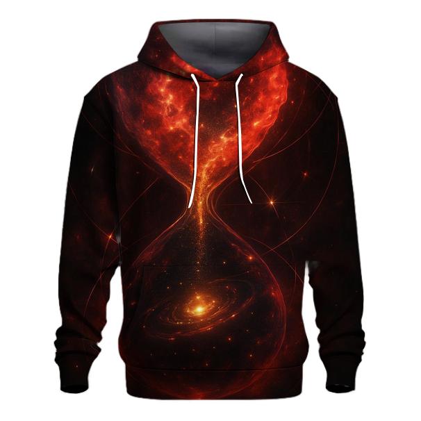Time Dilation Hourglass Nebula lightweight hoodies