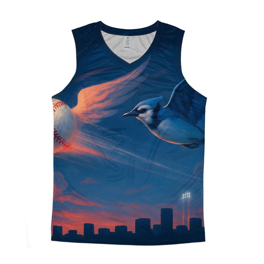 Skyline Fastball For Blue Jays Pride stylish racerback tanks