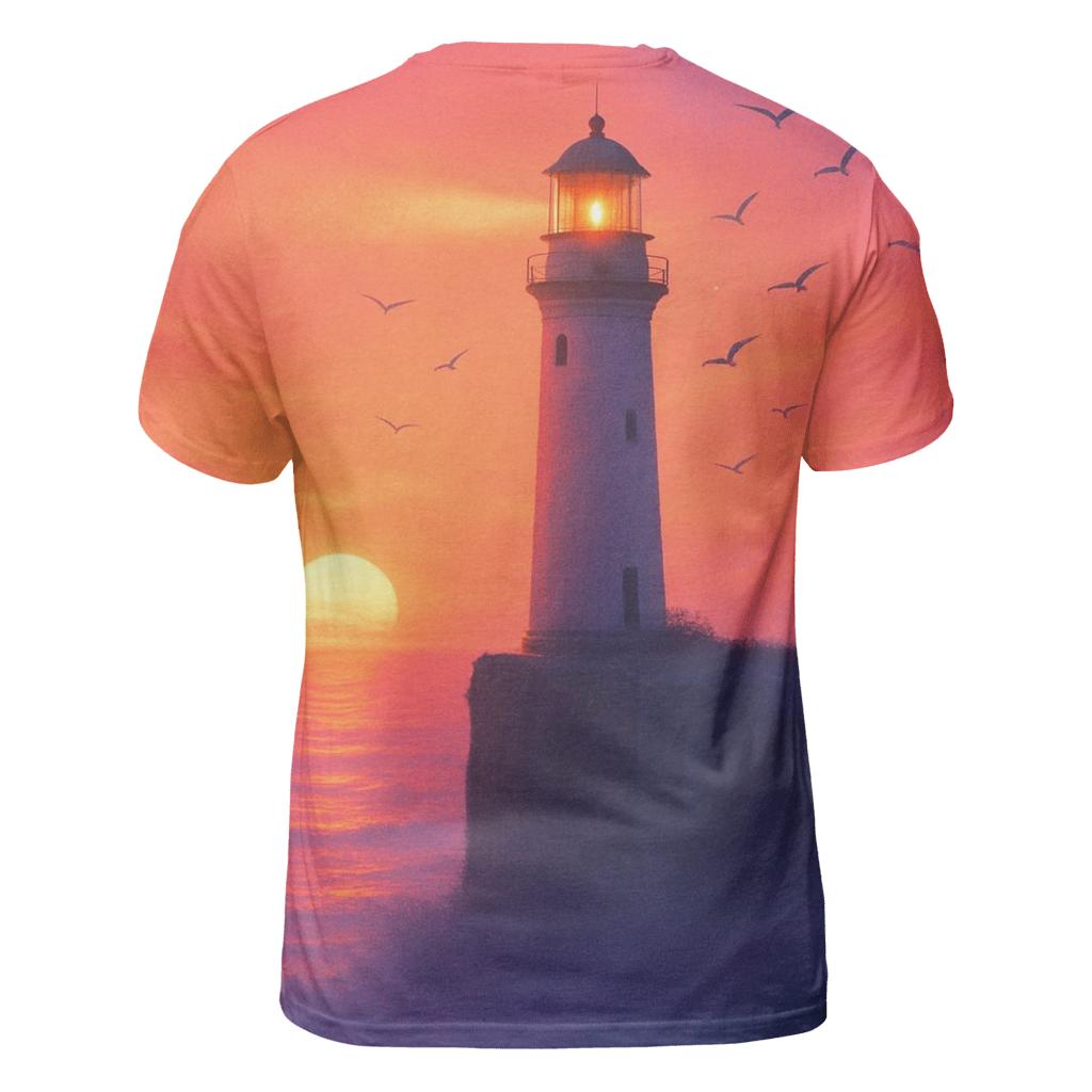 Aurora Ember Lighthouse designer pattern shirts