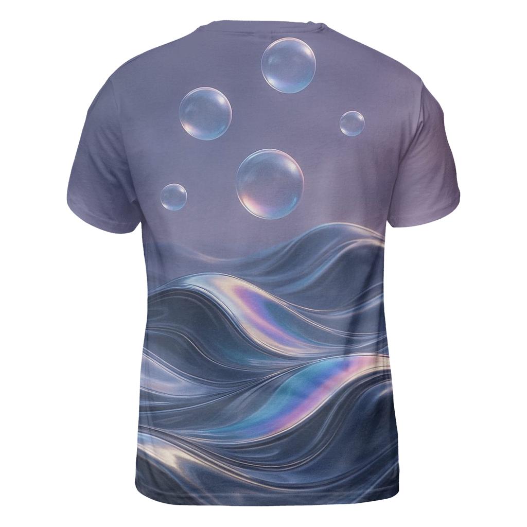 Horizon Of Melted Aurora unique graphic print tees