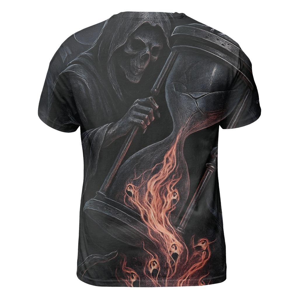 Hourglass Of The Sundered Souls trendy printed shirt styles