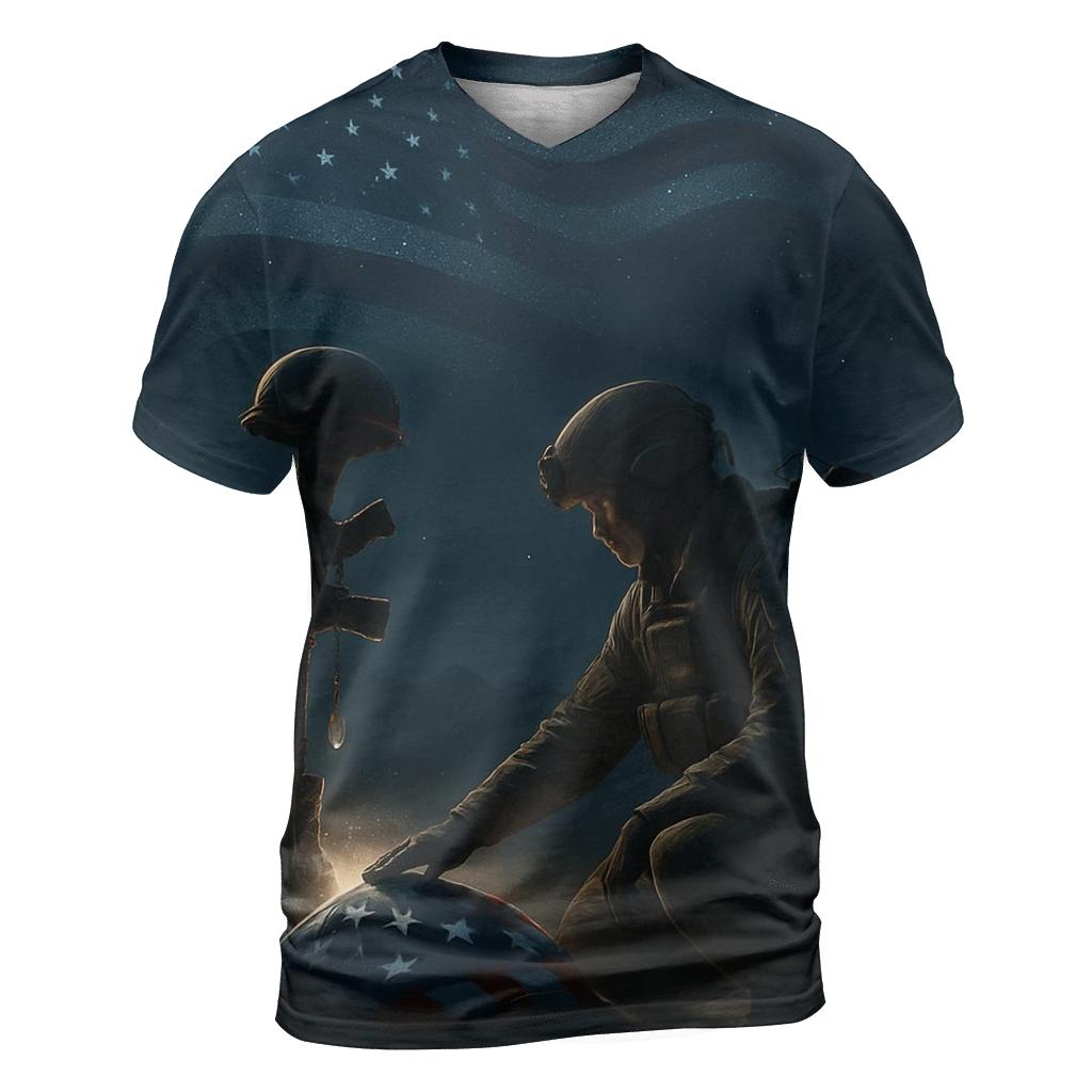 Desert Vigil Under The Stars trendy printed shirt styles