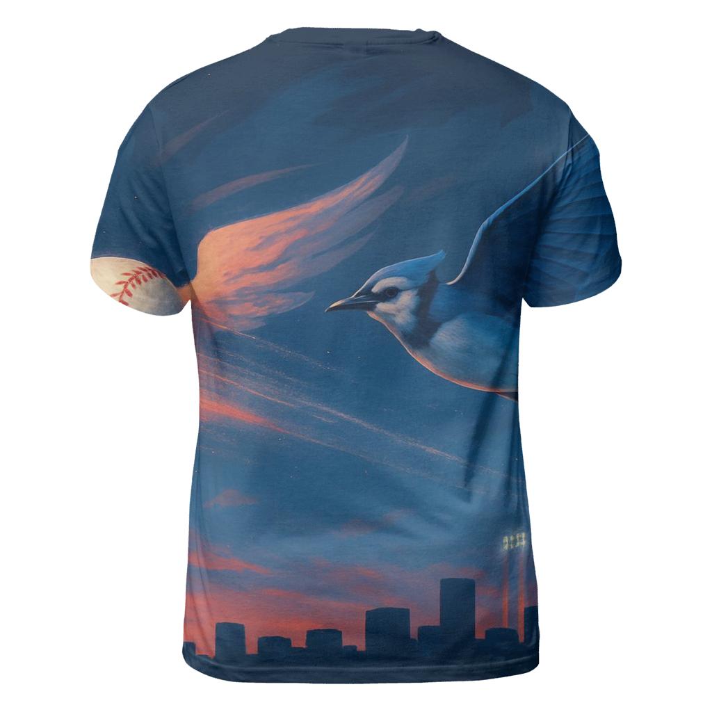 Skyline Fastball For Blue Jays Pride designer pattern shirts