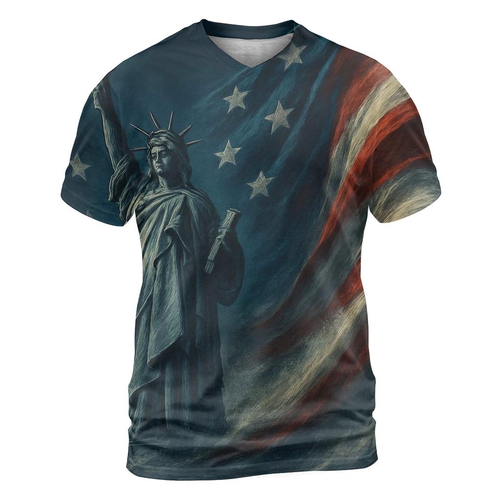 Liberty Tide Over Midnight Harbor custom all-over print shirts