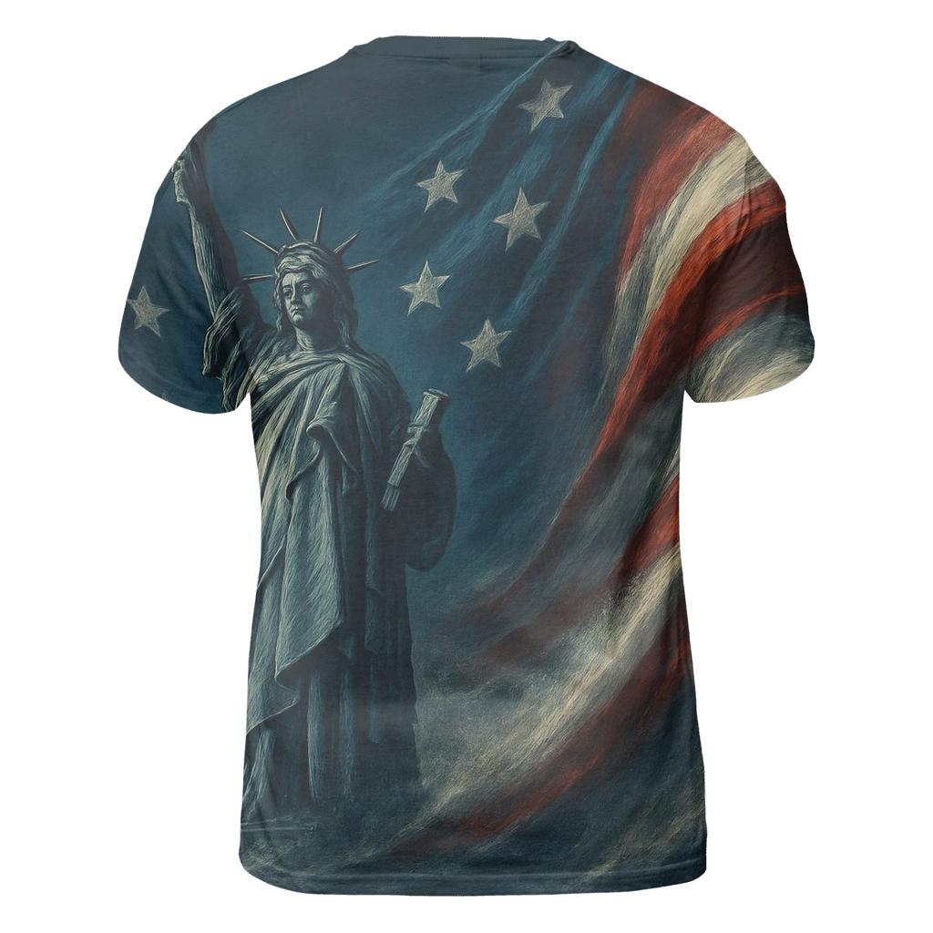 Liberty Tide Over Midnight Harbor custom all-over print shirts