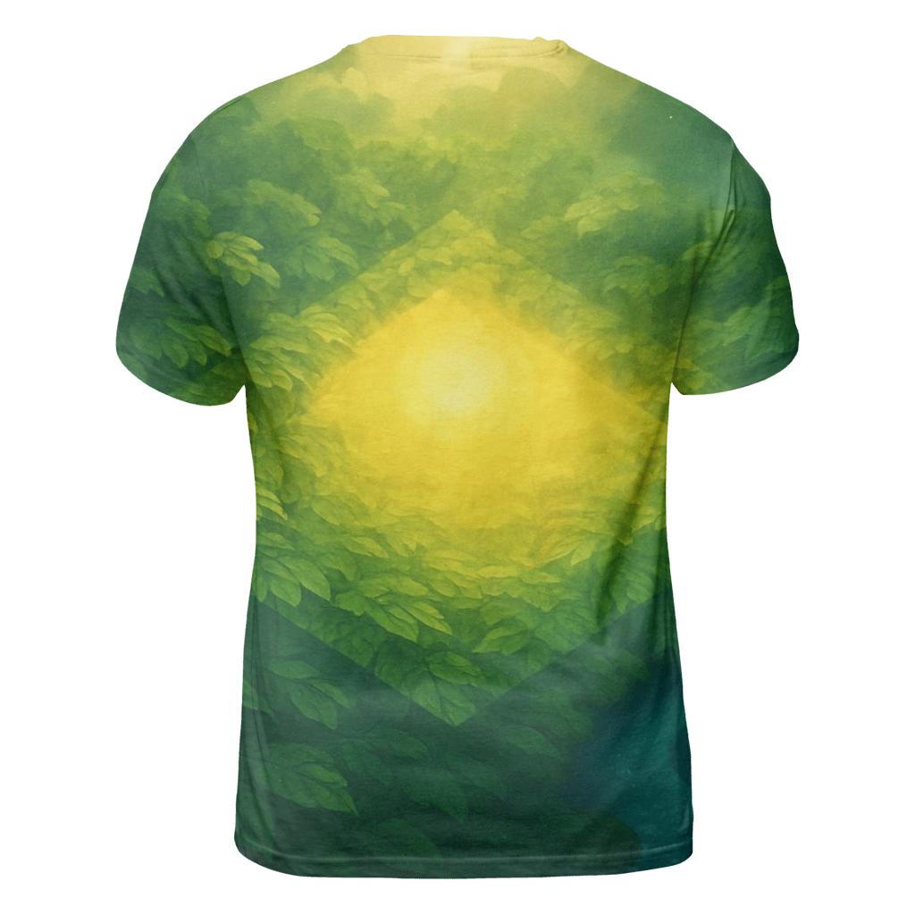 Brazil Rainforest Pulse Flag statement graphic shirts