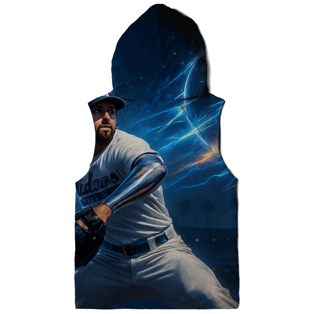 Chrome Fastball Over The Palm Lined Stadium pullover hoodies