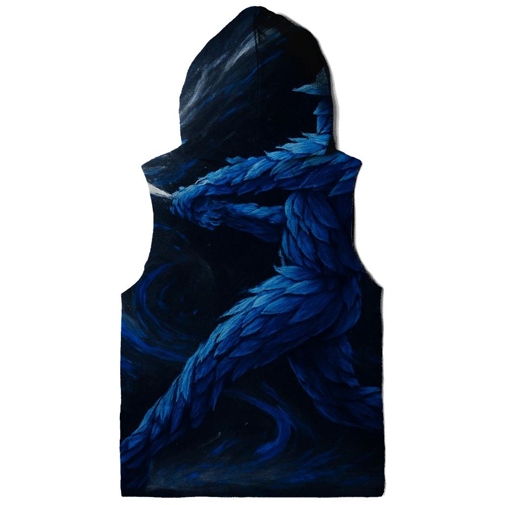 Feather Vortex With Blue Jays Velocity embroidered hoodies