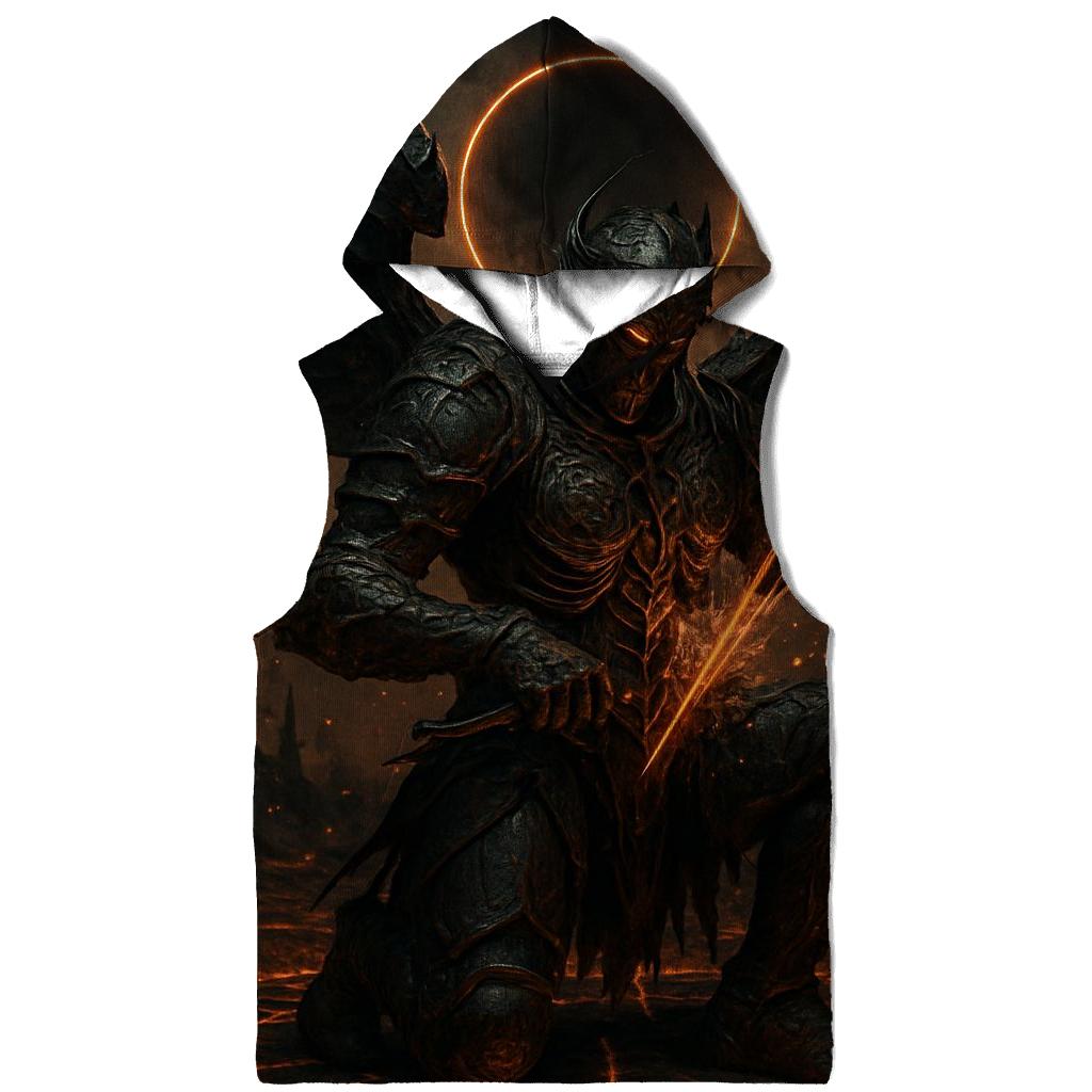 Obsidian Seraph Of The Volcanic Eclipse premium hoodies
