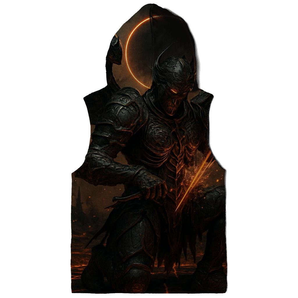 Obsidian Seraph Of The Volcanic Eclipse premium hoodies