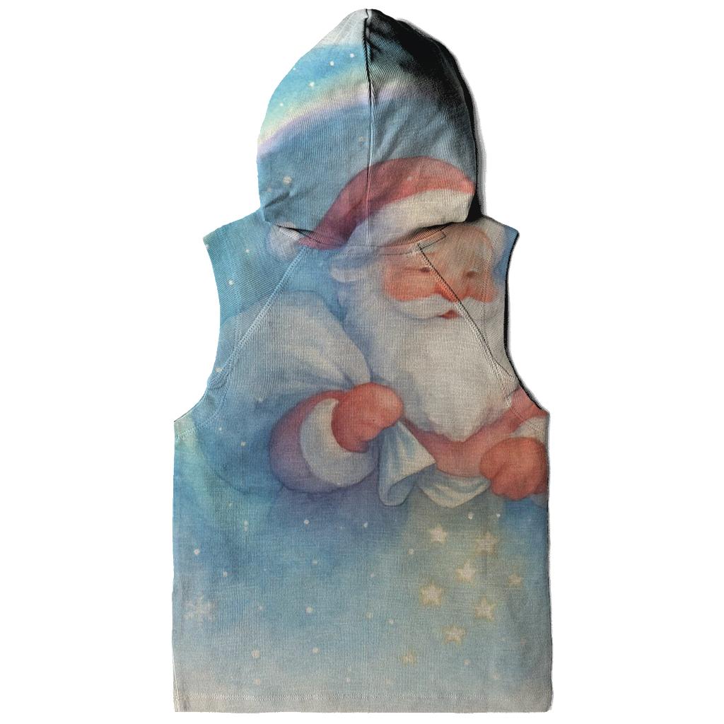 Dreamy Watercolor Aurora Santa hoodie trends