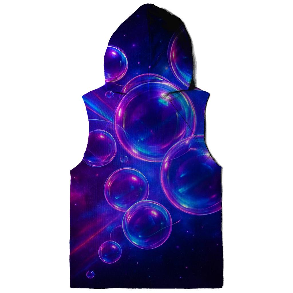 Neon Orbit Bloom lightweight hoodies