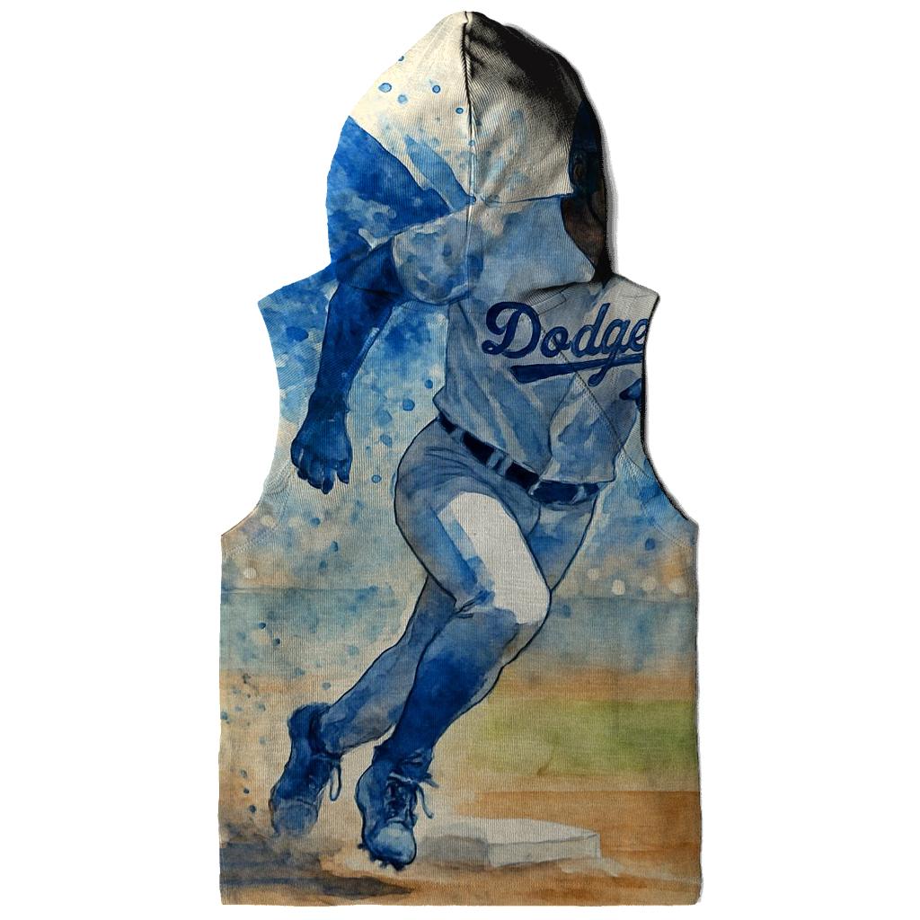 Watercolor Motion Wings Of The Rally Runner designer hoodies