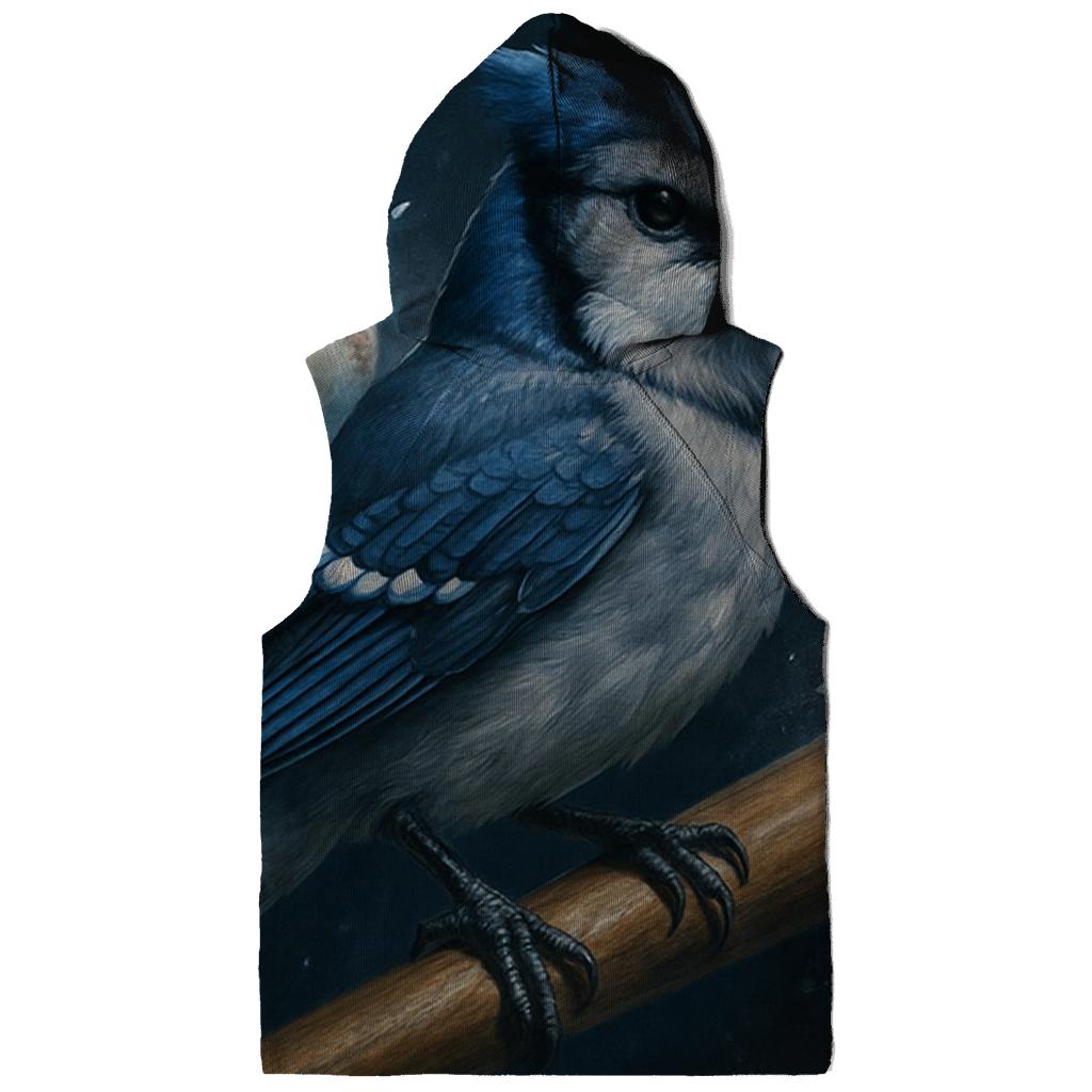 Midnight Perch Blue Jays Bat Sentinel printed hoodies