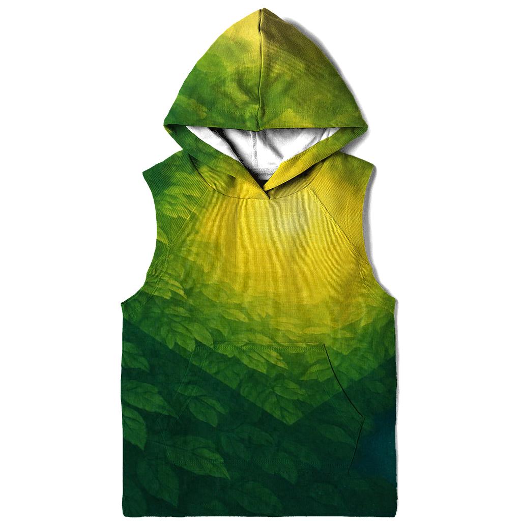 Brazil Rainforest Pulse Flag printed hoodies