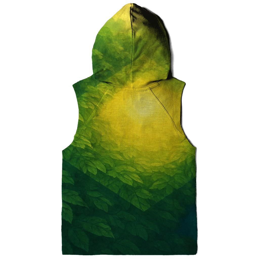 Brazil Rainforest Pulse Flag printed hoodies