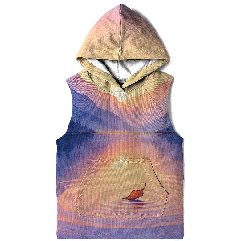 Lavender Lake Mirror Bloom heavyweight hoodies