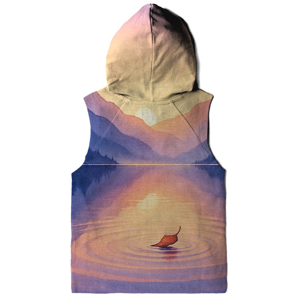 Lavender Lake Mirror Bloom heavyweight hoodies