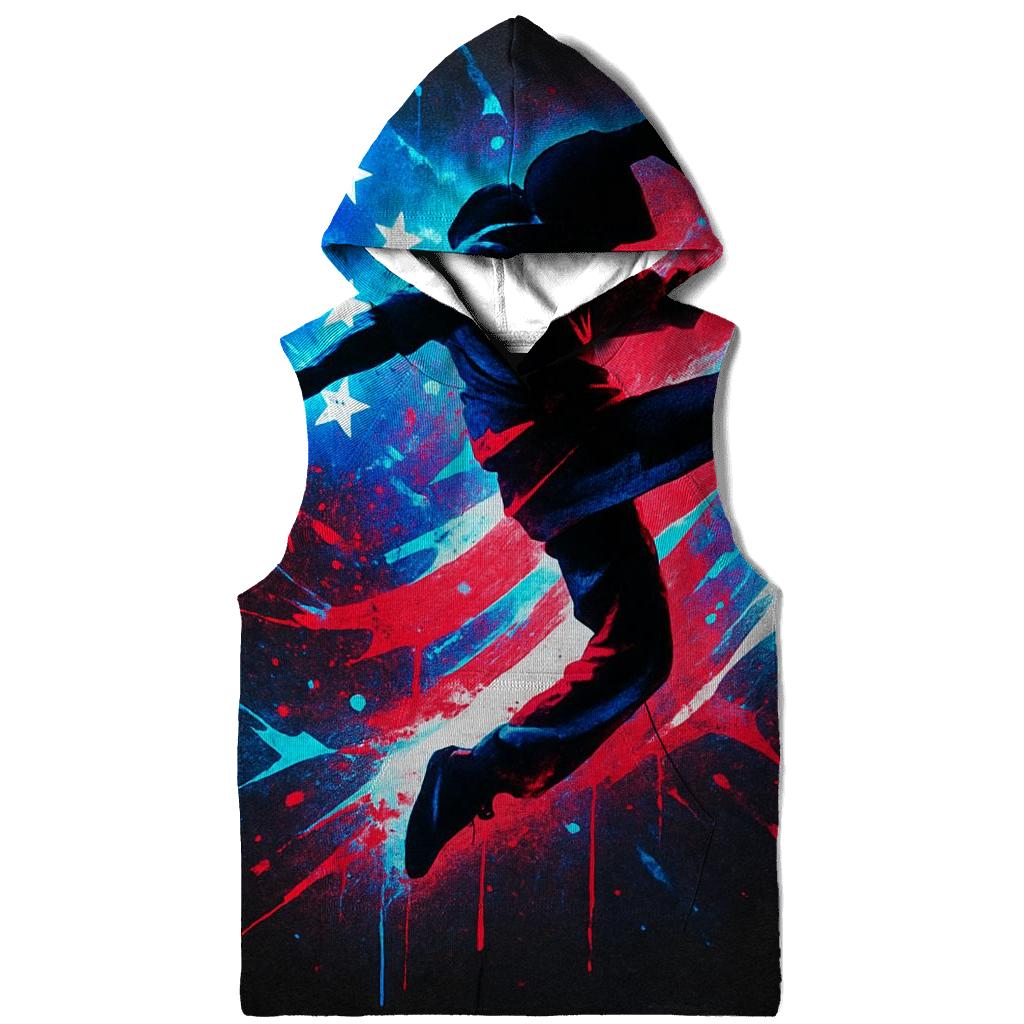 Urban Rebel Flagstorm Mural hoodies fashion