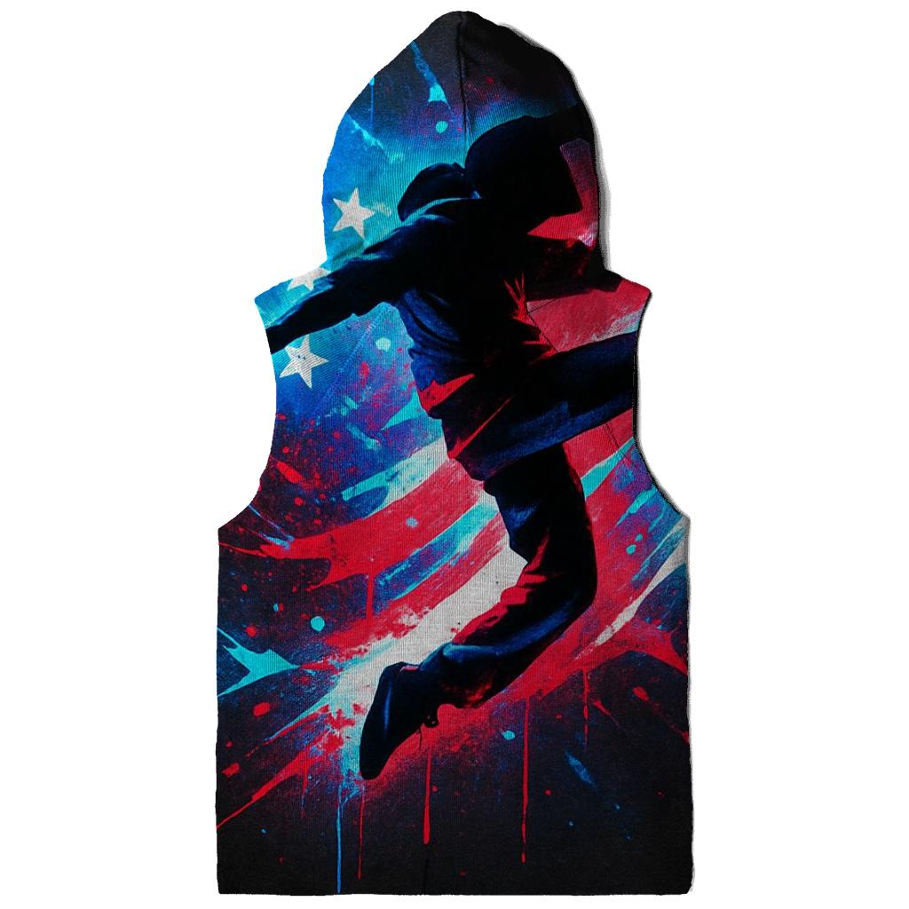 Urban Rebel Flagstorm Mural hoodies fashion