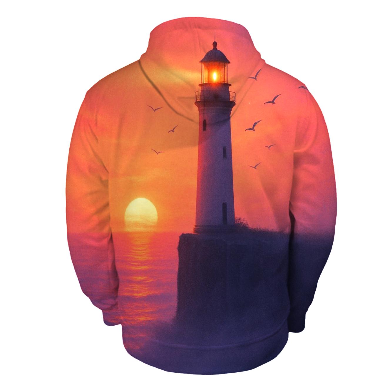 Aurora Ember Lighthouse hoodie designs