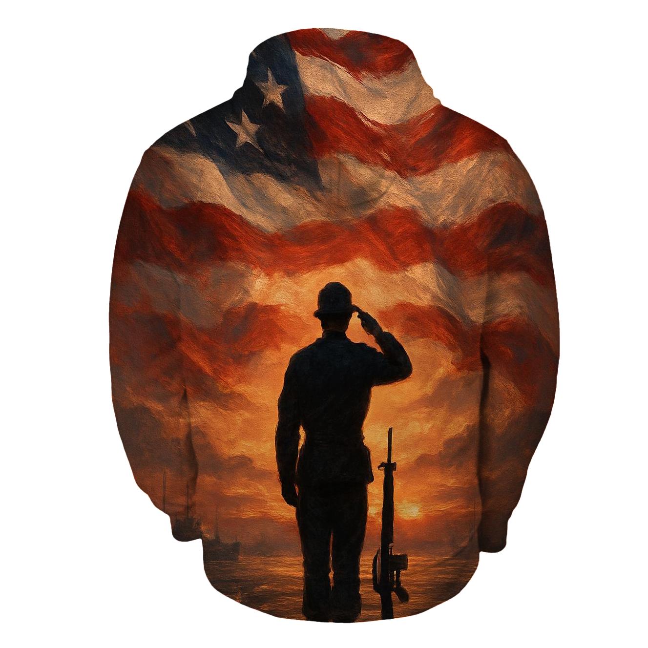 Harbor Watch Liberty Crest hoodie designs