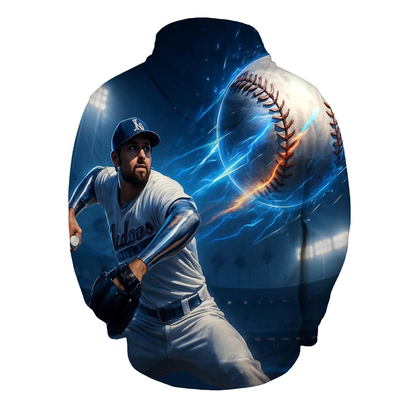 Chrome Fastball Over The Palm Lined Stadium custom hoodies