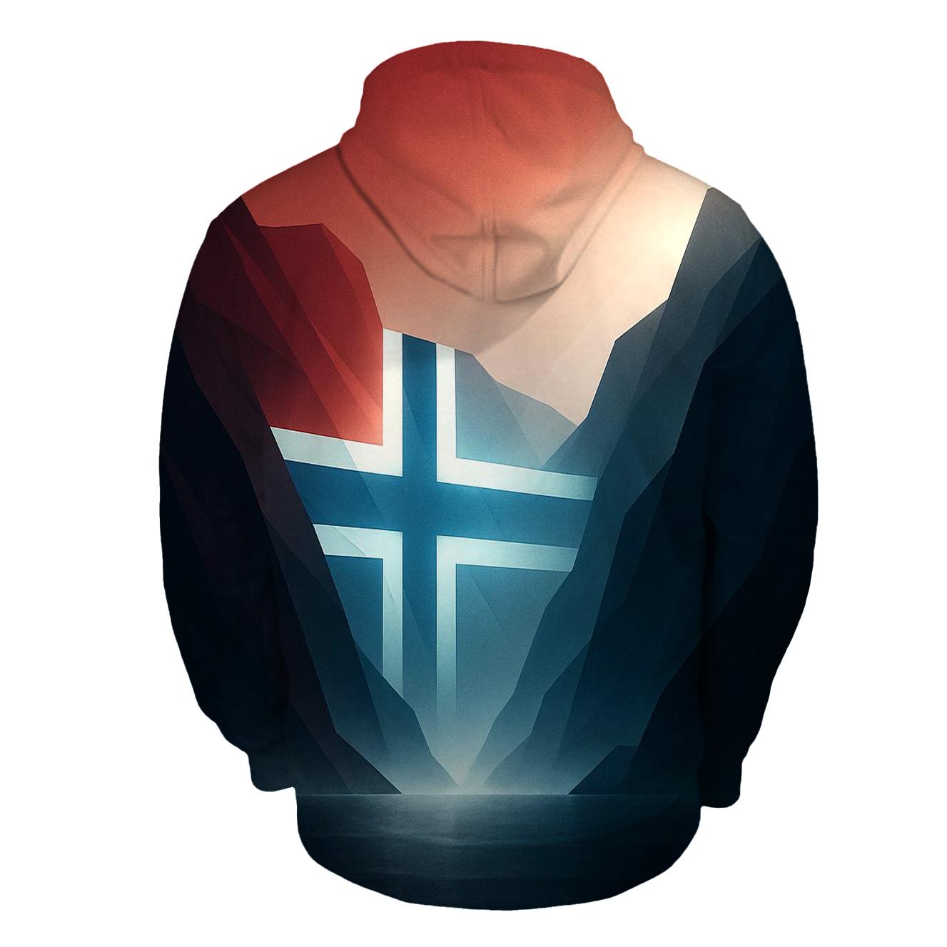 Norway Fjord Crosslight heavyweight hoodies
