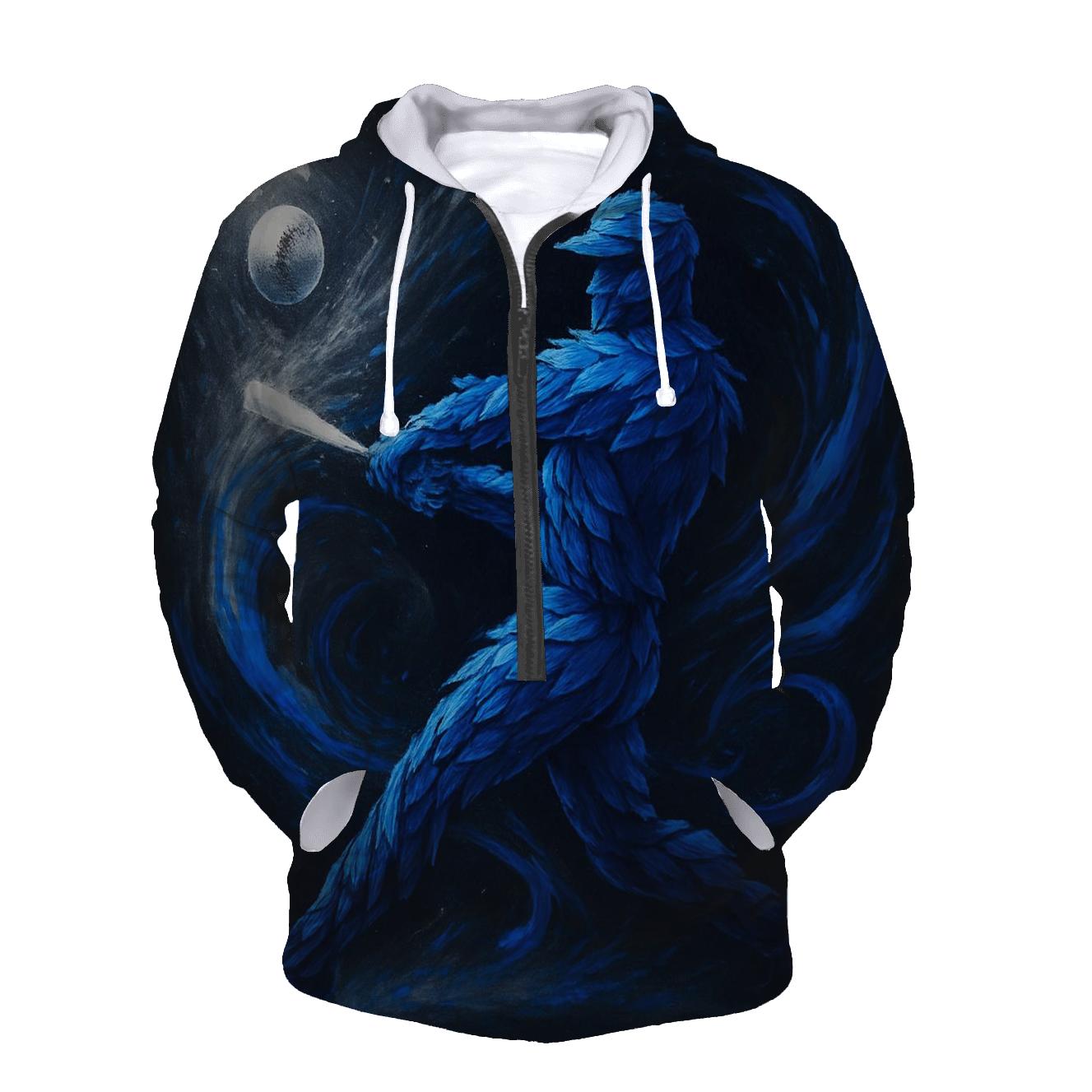 Feather Vortex With Blue Jays Velocity pullover hoodies