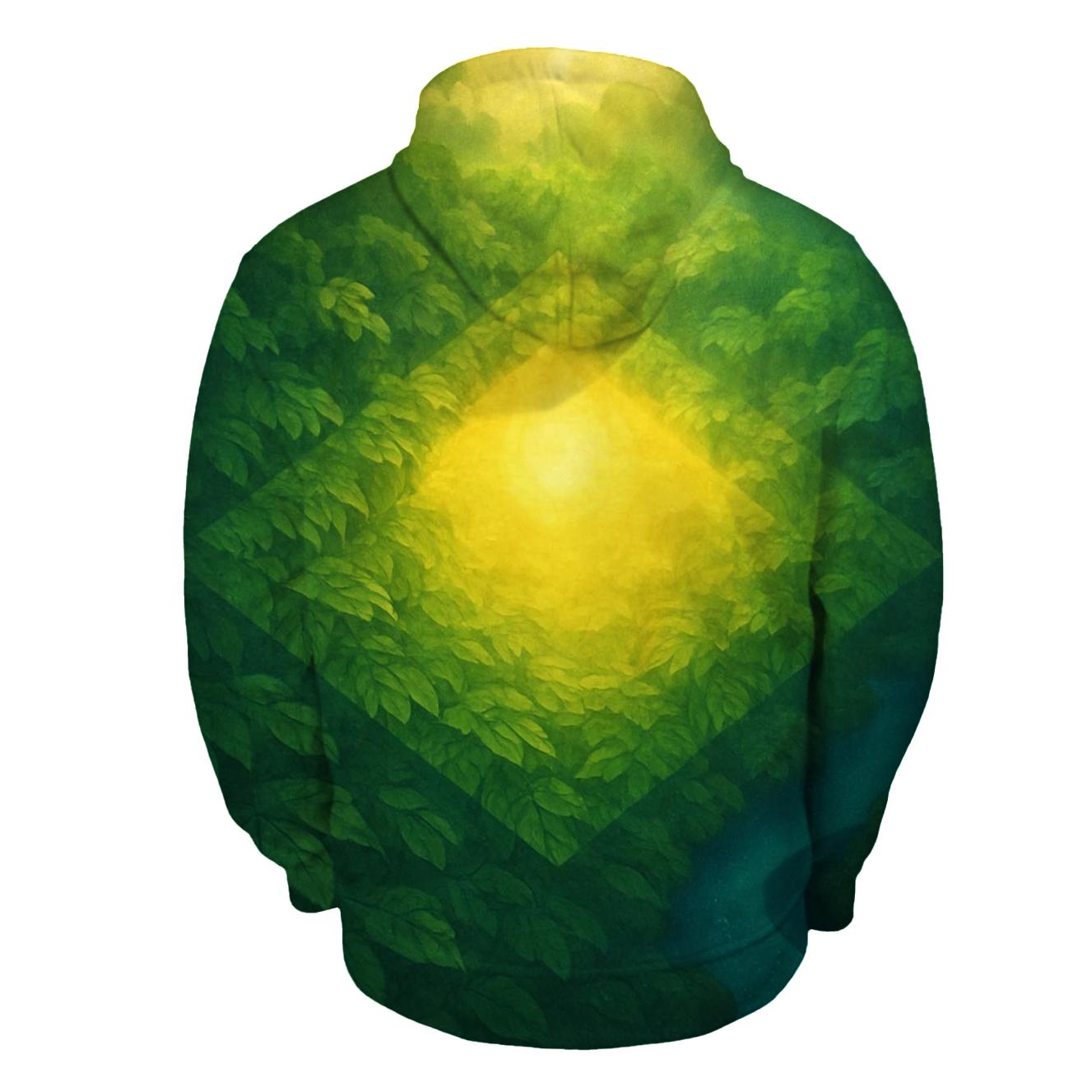 Brazil Rainforest Pulse Flag embroidered hoodies